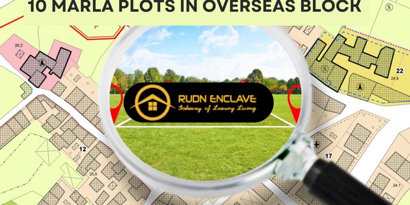 10 marla plots in overseas block