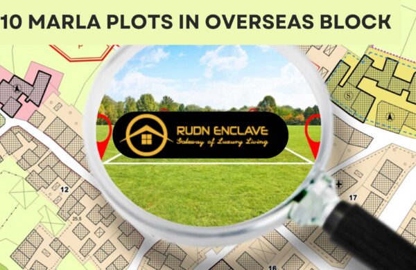 10 marla plots in overseas block