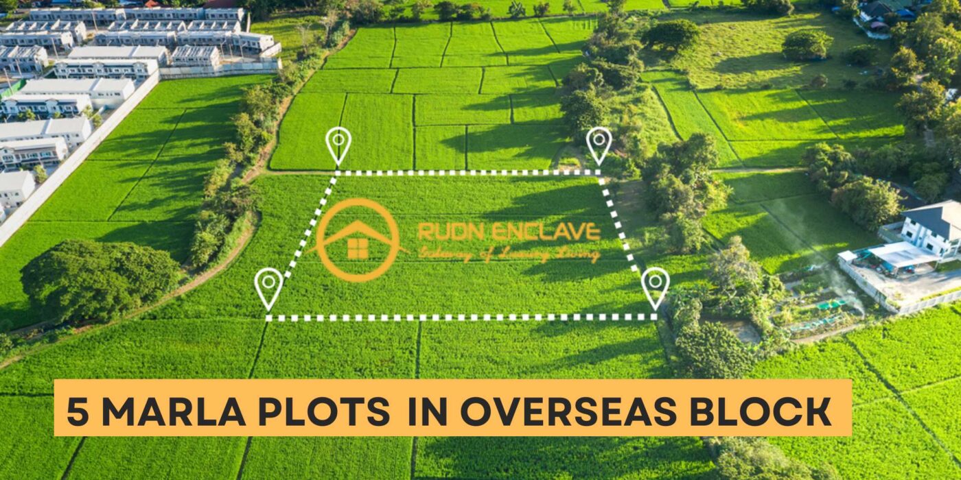 5 marla plots in overseas block