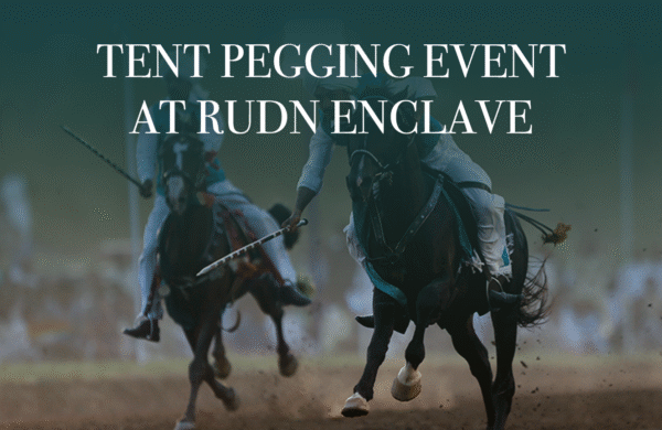 Tent Pegging Event At RUDN Enclave