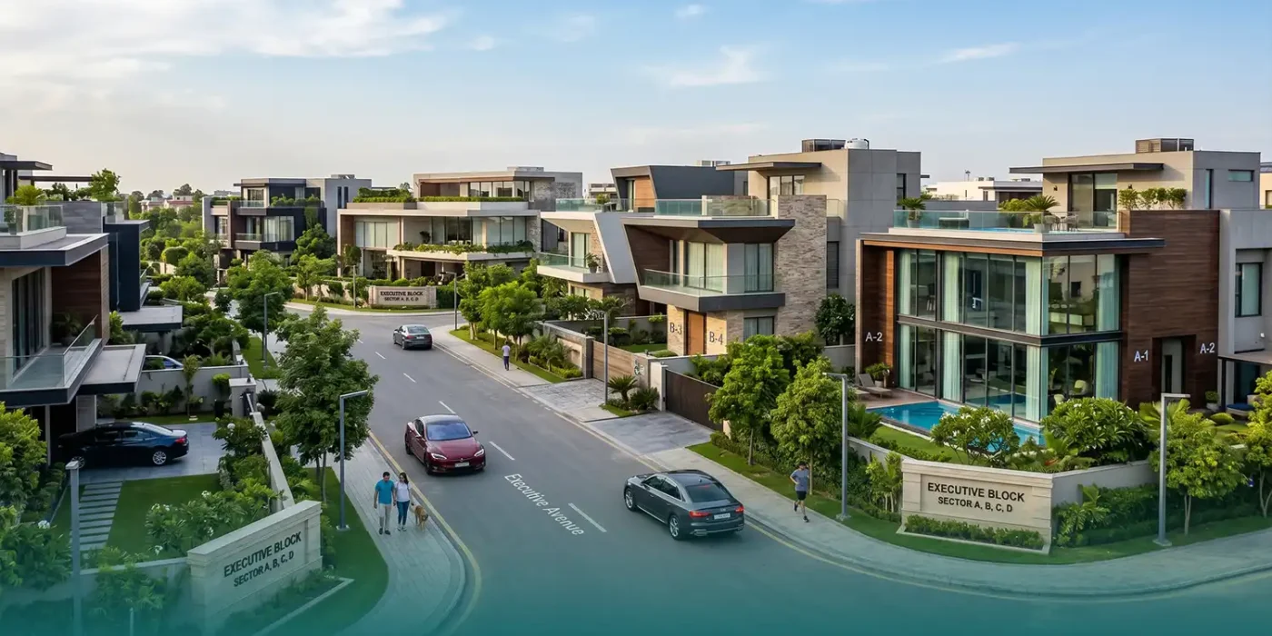 RUDN Enclave Executive Block — New Policy Guidelines for Sector A, B, C & D